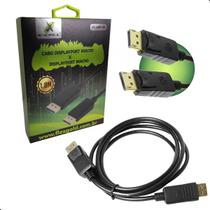 Cabo Displayport 1.2 4k 3d Full HD Blindado Ponta Gold Computador Projetor