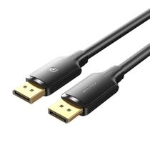 Cabo Displayport 1.2 4k em 60Hz e 1080p em 240hz 1m Vention