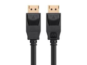 Cabo DisplayPort 1.2 Monoprice 1,8m Preto