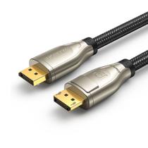 Cabo DisplayPort 1.4 Áudio e Vídeo Ugreen Tesolução 8k-60Hz Macho/Macho 2 Metros Preto