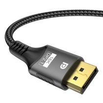 Cabo DisplayPort 2.1 FDBRO 16K @30Hz 8K @60Hz 4K @165Hz 3m cinza Cabo DisplayPort 2.1 FDBRO 16K @30Hz 8K @60Hz 4K @165Hz 3m cinza