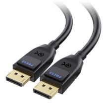 Cabo DisplayPort 2.1 Matters, certificado VESA, 2 m, preto