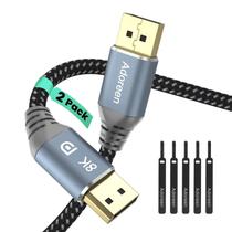 Cabo DisplayPort Adoreen 8K 1,4 3m/2, pacote 8K @60Hz 4K @144Hz Cabo DisplayPort Adoreen 8K 1,4 3m/2, pacote 8K @60Hz 4K @144Hz