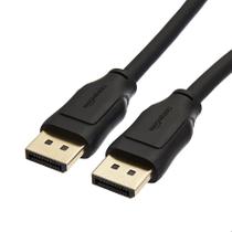 Cabo DisplayPort Amazon Basics 8K@60Hz/4K@120Hz (1m) - Preto