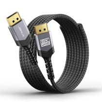 Cabo DisplayPort JSAUX 1.4 4,5 m 8K @60Hz, 4K @144Hz, 2K @240Hz