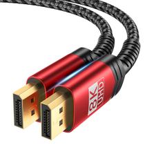 Cabo DisplayPort JSAUX 1.4 8K @60Hz, 4K @144Hz, 2K @240Hz 2m Cabo DisplayPort JSAUX 1.4 8K @60Hz, 4K @144Hz, 2K @240Hz 2m