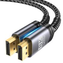 Cabo DisplayPort JSAUX 8K 1,4 3m (8K @60Hz, 2K @240Hz, 4K @144Hz)