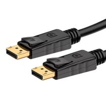 Cabo Displayport (Macho) Para Displayport (Macho) 4K, 1,8M