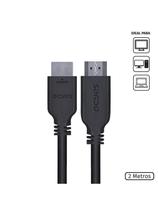 Cabo Displayport Macho Para Hdmi 2.0 Macho 2 Metros -... Cabo Displayport Macho Para Hdmi 2.0 Macho 2 Metros -...