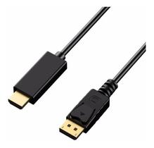 Cabo Displayport Macho X Hdmi Macho De 3 Metros