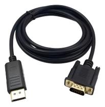 Cabo Displayport Macho X Vga Macho De 1,80 Metros Banhado