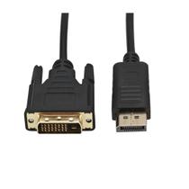Cabo Displayport Para Dvi 24+1 Full Hd 1.8 Metros
