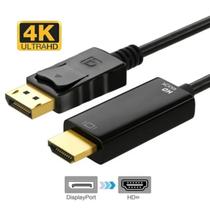 Cabo Displayport Para Hdmi 1,80m Metros 4K 30Hz