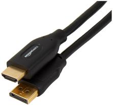 Cabo DisplayPort para HDMI Amazon Basics, 3 pés, 1080p, pacote com 5