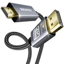 Cabo DisplayPort para HDMI BENFEI 4K 3m de alumínio trançado em nylon