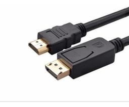 Cabo Displayport Para Hdmi Blindado Cabo Dp Hdmi 1.8 Metros