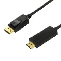 Cabo Displayport Para Hdmi / Dp Para Hdmi 1.8 Metros