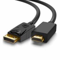 Cabo Displayport Para Hdmi It-blue Le-6628 1,8 Metros Preto