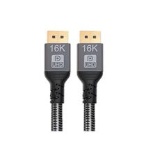 Cabo DisplayPort Storm Tech, 2.1, 16K 60Hz, Plugs de Metal, 1 Metro, Preto - CBDP0012