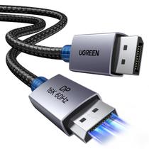 Cabo DisplayPort UGREEN 16K @60Hz 8K @240Hz 4K @480Hz 2,1 80 Gbps