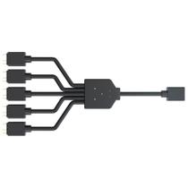 Cabo Divisor Cooler Master - 1 Cooler para 5 Coolers RGB - 58cm - Preto - MFX-AWHN-1NNN5-R