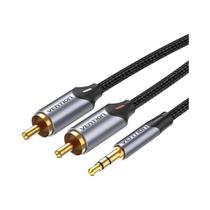 Cabo Divisor de Áudio 3.5mm para 2 RCA Vention - Conector para Smartphone, Home Theater e Amplificador