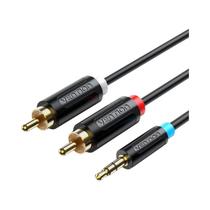 Cabo Divisor de Áudio 3.5mm para 2 RCA Vention - Conector para Smartphone, Home Theater e Amplificador