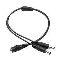 Cabo Divisor De Energia DC 5.5x2.1mm 1 Para 2 3 4 5 6 8 Vias Adaptador Para Luzes De LED E Câmeras