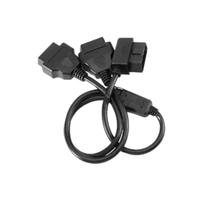 Cabo Divisor Extensor Obd2 Duplo em Y 90 graus 16 Pin J1962