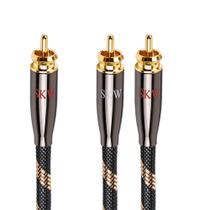 Cabo divisor RCA Y SKW BG Série 1 macho para 2 machos 2m