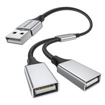 Cabo divisor USB MOGOOD USB y Splitter Adapter 2.0