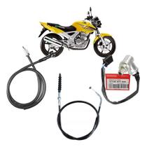 Cabo do velocimetro + cabo da embreagem e sensor velocímetro honda cbx 250 cc twister Cabo do velocimetro + cabo da embreagem e sensor velocímetro honda cbx 250 cc twister