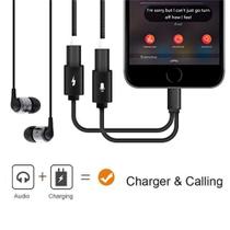 Cabo Dual Entrada P2 e Lightning Para Carregar - Ww Tech