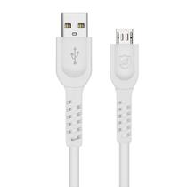 Cabo dual shock micro usb v8 - branco - 1,2m - gshield Cabo dual shock micro usb v8 - branco - 1,2m - gshield