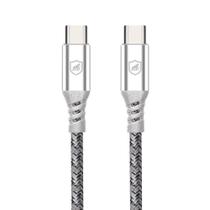 Cabo Dual Tech PD 100W Tipo C/Tipo C -Branco- 1,8M - Gshield