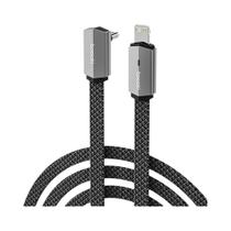 Cabo Dual Tipo C Para Lightning Em Ângulo De 90 Graus 60W Carregamento Rápido PD USB C Para iPhone