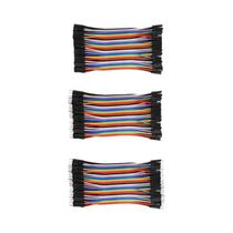Cabo Dupont 20PIN 10cm 20cm Macho Para Macho Fêmea Para Fêmea Fio Jumper Para Kit DIY De PCB