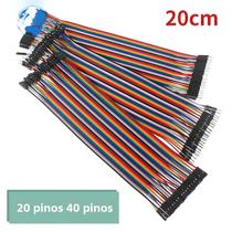 Cabo Dupont De 20 Pinos 40 Pinos 20cm Macho Para Macho Fêmea Para Macho Fêmea Para Arduino Kit Diy