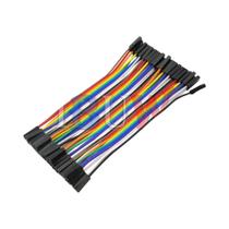 Cabo Dupont para Arduino, Masculino e Feminino Jumper Wire, Kit DIY, 10cm, 20cm, 30cm