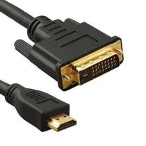 Cabo Dvi 24+1 Para Hdmi Macho 2 Metros 018-8702 Cabo Dvi 24+1 Para Hdmi Macho 2 Metros 018-8702