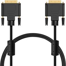 Cabo DVI-D x DVI-D Macho DVI x DVI Professional Banhado Ouro - 2 Metros Cabo DVI-D x DVI-D Macho DVI x DVI Professional Banhado Ouro - 2 Metros