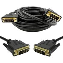 Cabo Dvi M X Dvi M 24 Pinos Dual Link Conectores Ouro De 2 Metros