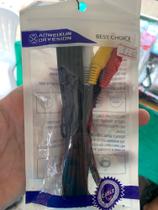 Cabo e áudio e vídeo