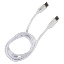 Cabo e2u usb-c - usb-c pd 60w 1.5m branco