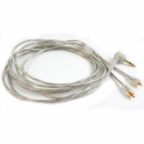 Cabo EAC64 para reposição Shure compatível com fones SE215, SE315, SE425 e SE535 Cabo EAC64 para reposição Shure compatível com fones SE215, SE315, SE425 e SE535