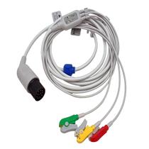 Cabo Ecg 3 Vias Clip Garra Nihon Kohden 7102a 7201c 7203c
