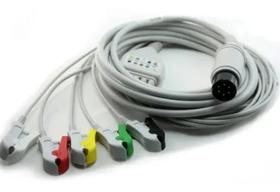 Cabo Ecg 5 Vias Compatível Omnimed Dixtal Mindray World Cabo Ecg 5 Vias Compatível Omnimed Dixtal Mindray World