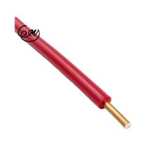 Cabo Elétrico De Cobre Sólido PVC De Núcleo Único 20 18 16 14 12 10 AWG Para Fiação Oculta