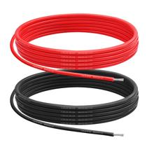 Cabo elétrico de fio de silicone 10 AWG Beffkkip 10m vermelho e preto