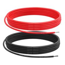 Cabo elétrico de fio de silicone 12AWG Beffkkip 10m vermelho e preto